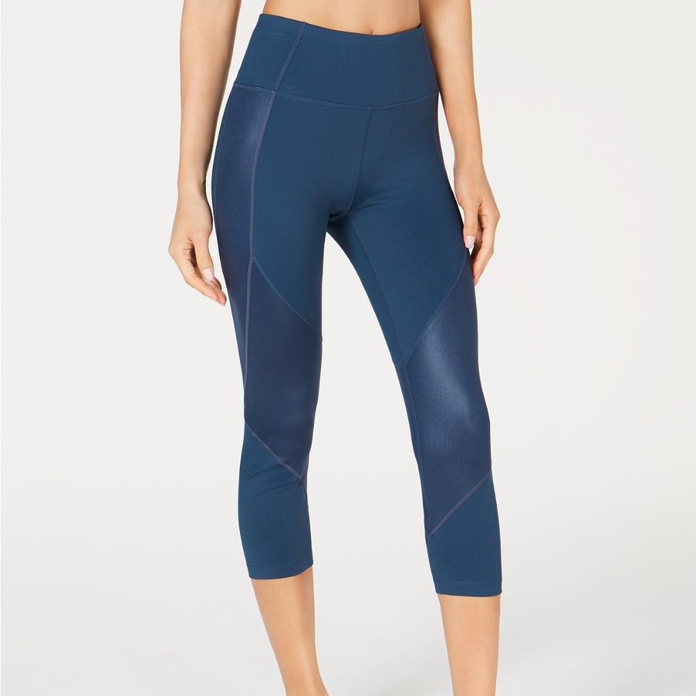 SOLD! Calvin Klein Shine High-Waist Crop Leggings - Picture 1 of 5